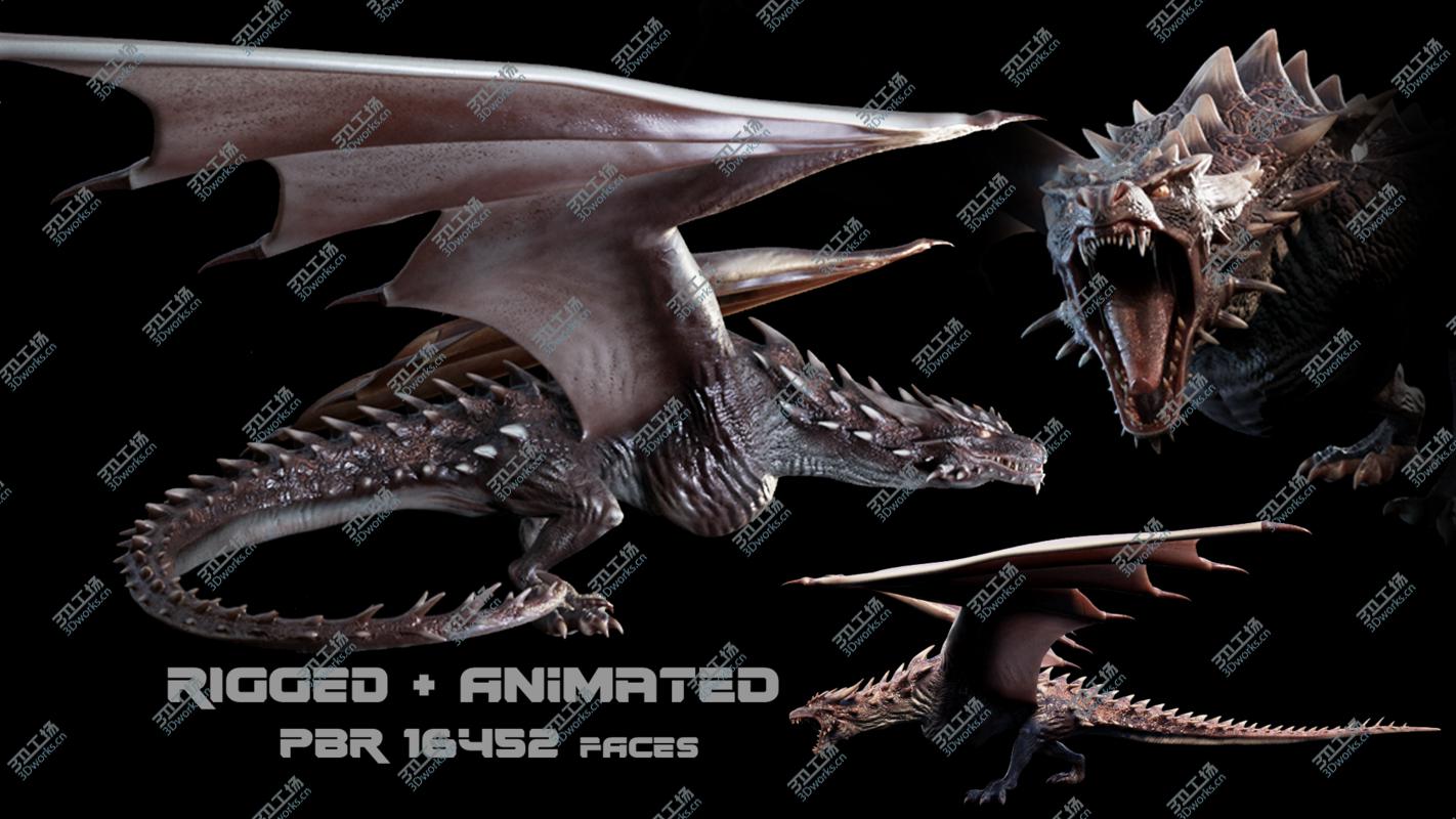 images/goods_img/20210113/Dragon Creature Rigged 3D model/1.jpg